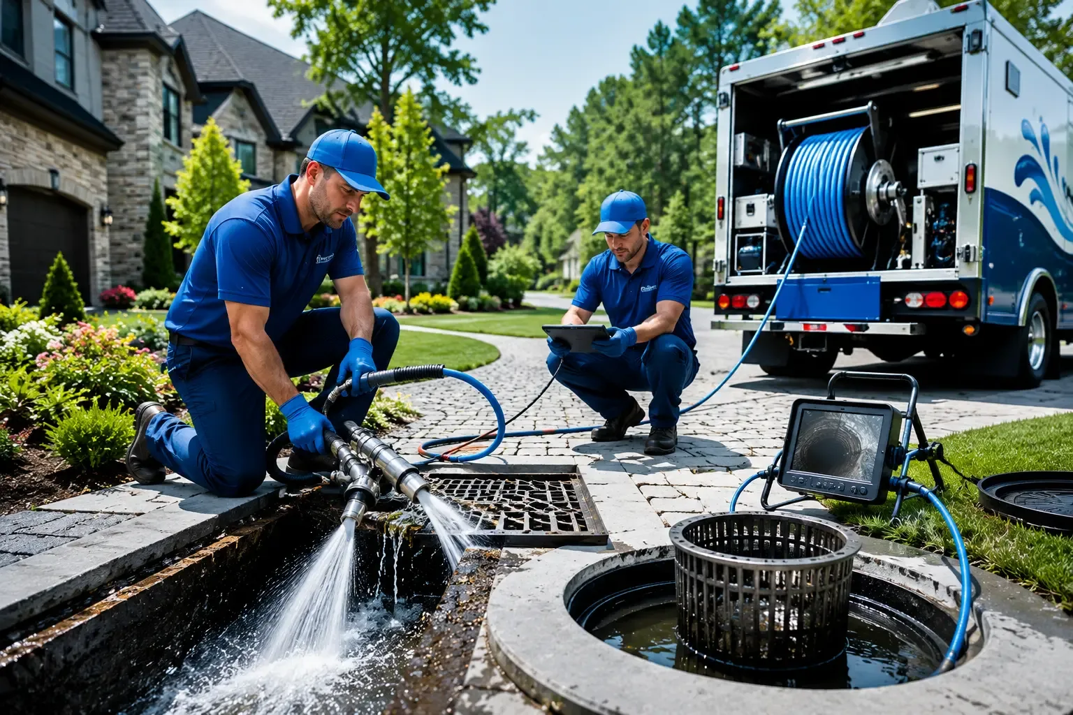 Local outdoor drain cleaning professionals in Lansing, NC
