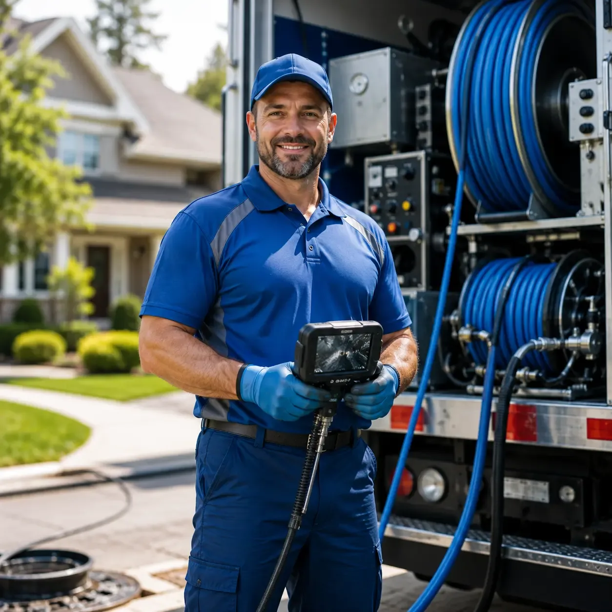 Local outdoor drain cleaning specialists in Lansing, NC